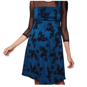 Motherhood Maternity Mesh Sleeve Dress